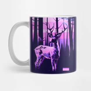 Pink Vaporwave Buck Mug